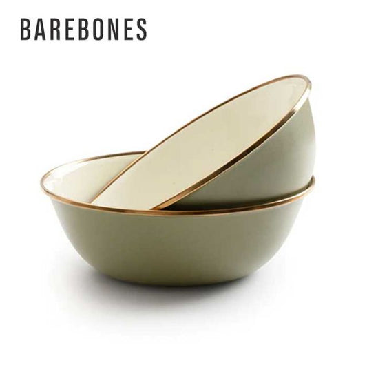 BAREBONES BBL ｴﾅﾒﾙ2ﾄｰﾝ ﾎﾞｳﾙ2個ｾｯﾄ