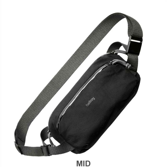ベルロイ ボディバッグ ウエストバッグ ウエストポーチ ショルダーバッグ 斜めがけバッグ BELLROY Venture Ready Sling 2.5L メンズ レディース ユニセックス ブラック シンプル 軽量 (240830)