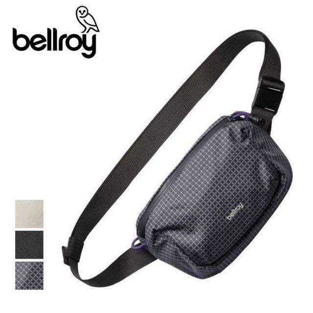 ベルロイ ボディバッグ BELLROY Lite Belt Bag メンズ レディース ユニセックス ショルダーバッグ ブラック グレー 軽量 小さめ 耐水 リップストップ (240830)