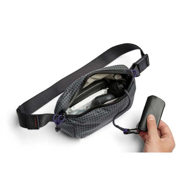 ベルロイ ボディバッグ BELLROY Lite Belt Bag メンズ レディース ユニセックス ショルダーバッグ ブラック グレー 軽量 小さめ 耐水 リップストップ (240830)