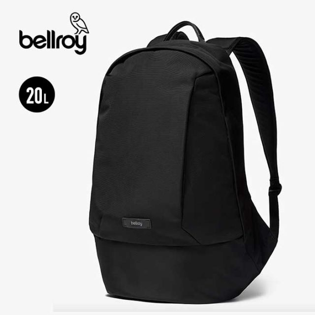 ベルロイ バックパック リュック デイパック 20L BELLROY Classic Backpack クラシック PC収納 タブレットポケット ブラック メンズ レディース ユニセックス (241114)