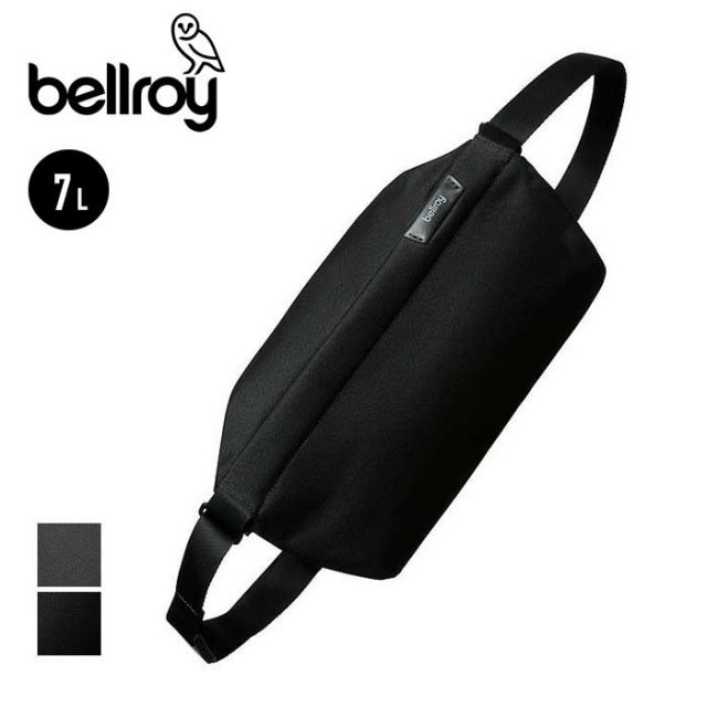 ベルロイ ボディバッグ BELLROY Sling 7L メンズ レディース ユニセックス ブラック スレート グレー スリングバッグ 小さめ (240830)