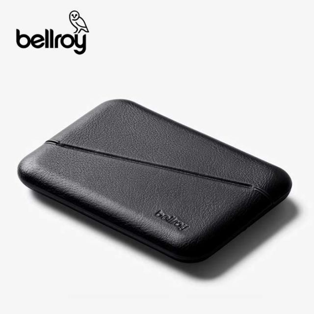ベルロイ 財布 カードケース BELLROY Flip Case ブラック レザー 皮 ハードシェル メンズ レディース ユニセックス RFID プレゼント ギフト (240830)