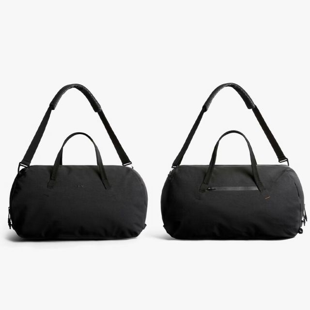ベルロイ BELLROY VENTURE DUFFEL 55L BLACK ベルロイ ベンチャーダッフル ボストンバッグ 大容量 軽量 防水 旅行 出張 ジムバッグ メンズ レディース ユニセックス ブラック 3WAY リサイクルナイロン素材 (250904)