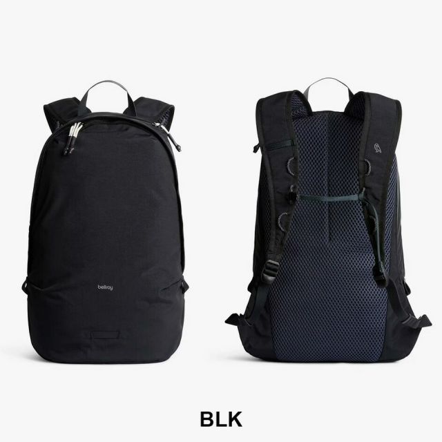 ベルロイ BELLROY LITE DAYPACK 20L BLACK ベルロイ ライト デイパック 軽量 リュック 撥水 ナイロン 20L メンズ レディース 通勤 通学 旅行 トラベルバッグ 自転車対応 ブラック 折りたたみ収納可能 (250904)