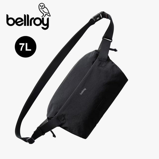 ベルロイ BELLROY LITE SLING 7L BLK ベルロイ ライト スリング ショルダーバッグ ボディバッグ ウエストバッグ 軽量 撥水 ナイロン メンズ レディース 旅行 散策 トラベル サステナブル ブラック (250904)