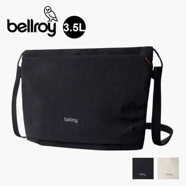 ベルロイ BELLROY LITE SACOCHE 3.5L BLK ベルロイ ライト サコッシュ ショルダーバッグ ミニバッグ 斜めがけ 超軽量 撥水 ナイロン メンズ レディース ユニセックス 旅行 散策 サステナブル ブラック メール便 (250904)