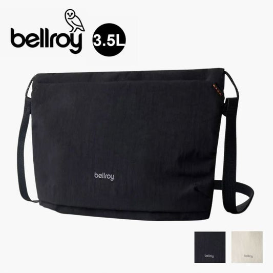 ベルロイ BELLROY LITE SACOCHE 3.5L BLK ベルロイ ライト サコッシュ ショルダーバッグ ミニバッグ 斜めがけ 超軽量 撥水 ナイロン メンズ レディース ユニセックス 旅行 散策 サステナブル ブラック メール便 (250904)