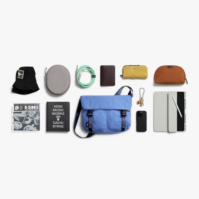 ベルロイ BELLROY CINCH MESSENGER BAG  ベルロイ シンチ メッセンジャー ショルダーバッグ 軽量 防水 撥水 リサイクル素材 ノートPC収納 14インチ対応 クロスボディ 通勤 通学 メンズ レディース 通勤 カフェワーク (250904)