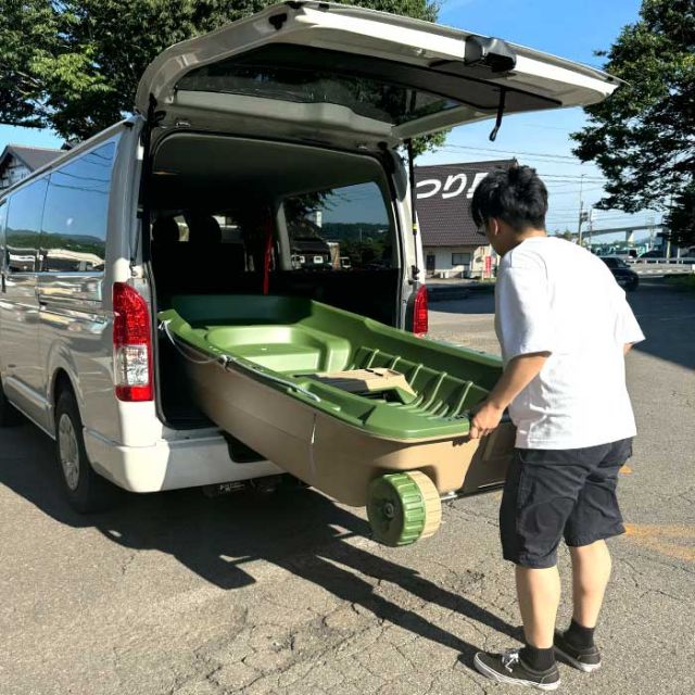 ボート 3人乗り 2馬力 SPORTYAK245 スポーツヤック BOAT レジャーボート バス釣り ドーリー 免許不要 BICSPORT 旧名 BIC245