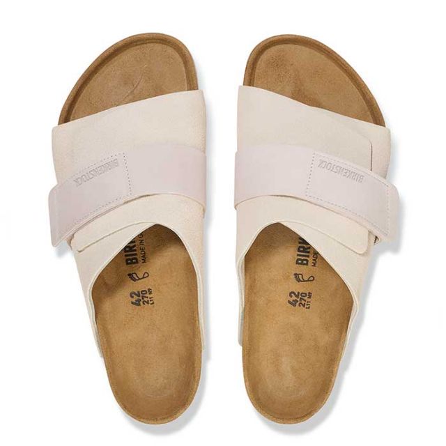 ビルケンシュトック サンダル キョウト レギュラー メンズ ユニセックス birkenstock Kyoto LENB/LEVE(R) ブラック ブルー ホワイト EVA レザー 26cm 26.5cm 27cm (240616)