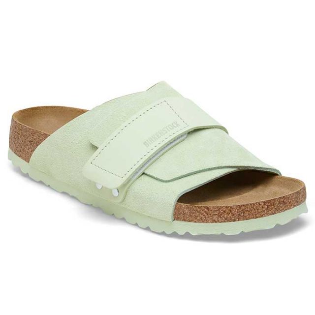 ビルケンシュトック サンダル キョウト ナロー レディース メンズ ユニセックス birkenstock Kyoto LENB/LEVE (N) ブラック グリーン ホワイト 24cm 24.5cm 25cm (240616)