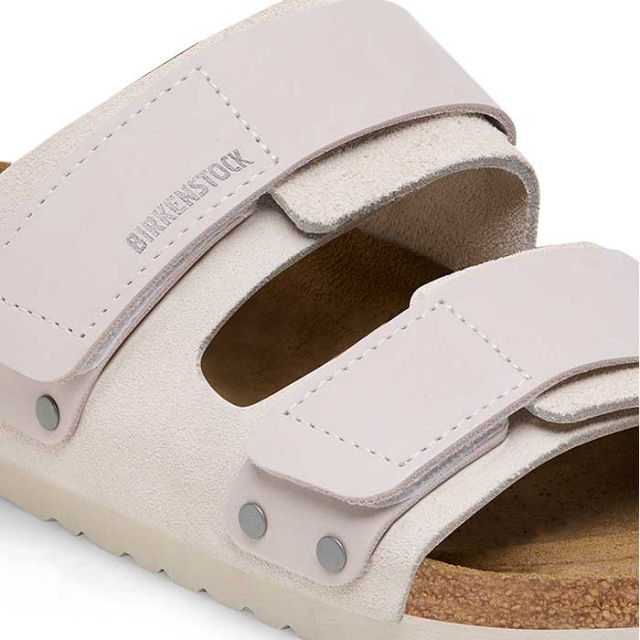 ビルケンシュトック サンダル ウジ レギュラー メンズ レディース ユニセックス ヌバック レザー birkenstock Uji LENB/LEVE(R) ブラック トープ ターコイズ ホワイト 26cm 26.5cm 27cm 春夏 (240616)
