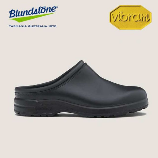 ブランドストーン Blundstone クロッグサンダル シューズ ブラック スリッポン BS2381009 靴 メンズ レディース ユニセックス スムースレザー Vibramソール (241114)