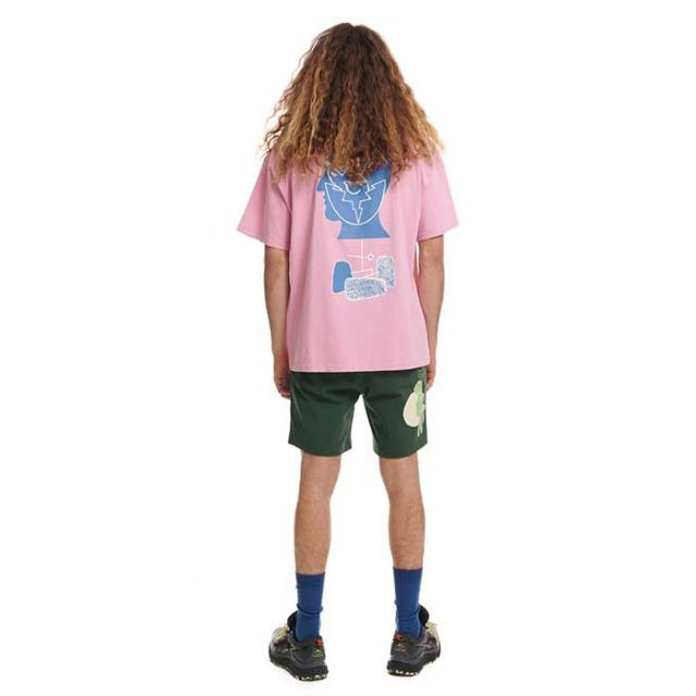 ブレインデッド ショートパンツ BRAIN DEAD NO SOULS JERSEY SHORT (B16002352GR01) GREEN メンズ ショーツ ハーフパンツ メール便 [220527]