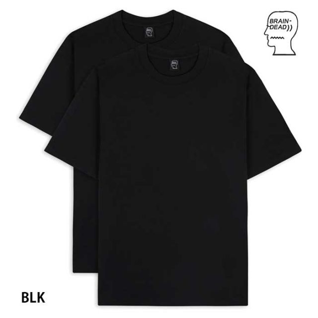 ブレインデッド 半袖tシャツ 2枚セット BRAIN DEAD T00003389 2-PACK EASY TEES tシャツ メンズ [230919]