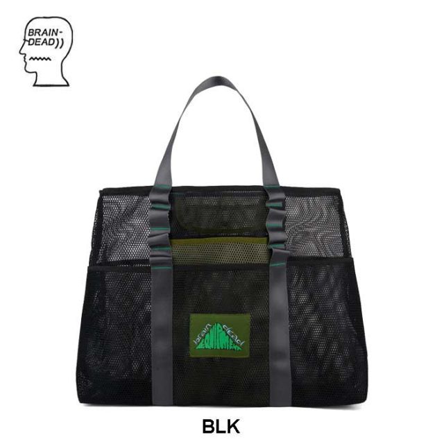ブレインデッド トートバッグ BRAIN DEAD A00004314 EQUIPMENT MESH TOTE 鞄 カバン かばん メッシュ (250331)