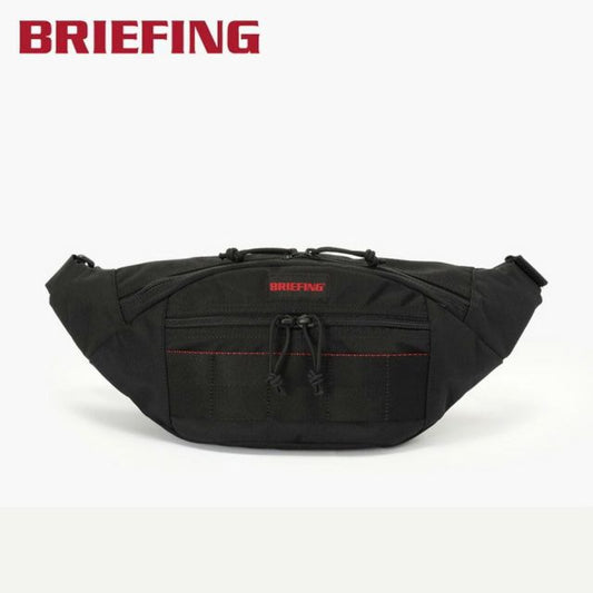 ブリーフィング ボディバッグ BRIEFING BRA233L28 SLASH S MW GENII ヒップバッグ ウエストバッグ シンプル ブラック (250912)