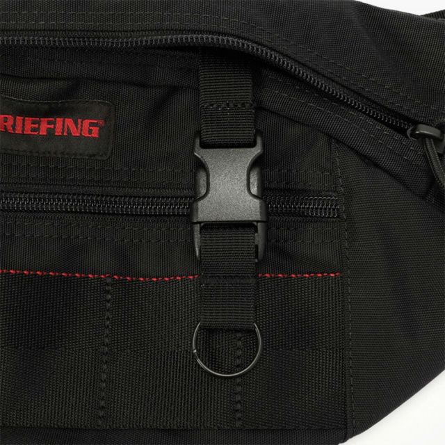 ブリーフィング ボディバッグ BRIEFING BRA233L28 SLASH S MW GENII ヒップバッグ ウエストバッグ シンプル ブラック (250912)