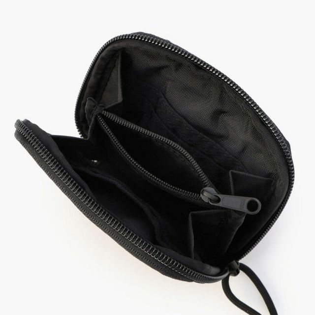 ブリーフィング 財布 ラウンドジップ コンパクトウォレット 小銭入れ カードケース BRIEFING ROUND ZIP WALLET MW BRA251G04 ビジネス 旅行 レジャー フェス ブラック (250912)