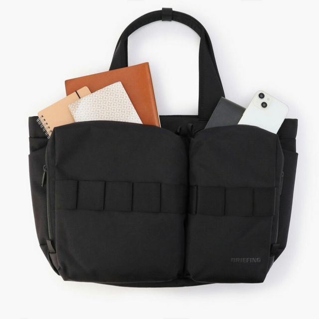 ブリーフィング トートバッグ SWWIDETOTEWR 手提げ鞄 ブラック シンプル ビジネス ワーク ジム PCスリーブ付き シームレスデザイン 都会的 BRIEFING BRA231T49 SW WIDE TOTE WR  (250912)
