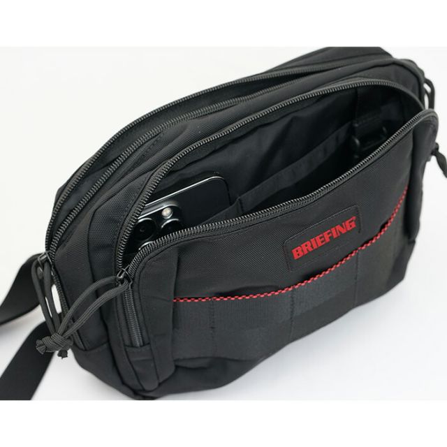 ブリーフィング BRIEFING BRA241L40 BS BOX SHOULDER S AG ミニショルダーバッグ A5対応 撥水 軽量 ROBICナイロン  (250912)