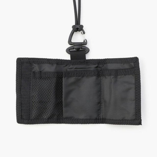 三つ折り財布 BRIEFING ブリーフィング BRA253G08 TRIFOLD WALLET BLLST ネックウォレット メンズ レディース アウトドア フェス キャンプ 撥水 軽量 ブラック