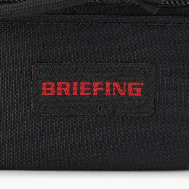 三つ折り財布 BRIEFING ブリーフィング BRA253G08 TRIFOLD WALLET BLLST ネックウォレット メンズ レディース アウトドア フェス キャンプ 撥水 軽量 ブラック