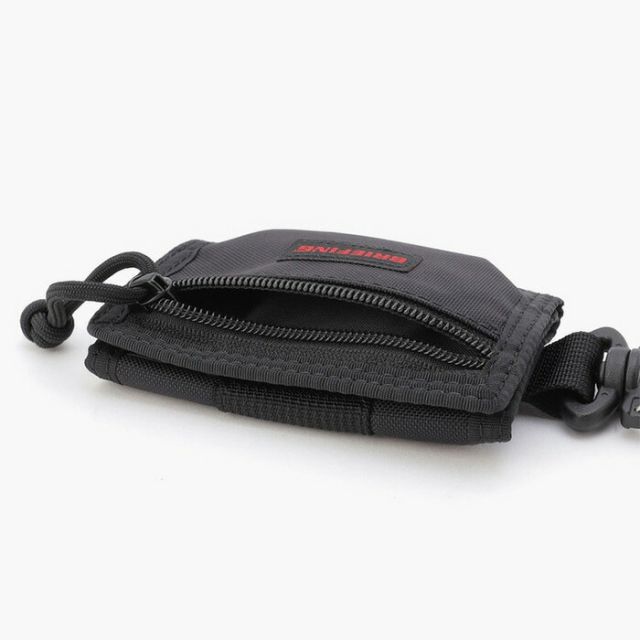 三つ折り財布 BRIEFING ブリーフィング BRA253G08 TRIFOLD WALLET BLLST ネックウォレット メンズ レディース アウトドア フェス キャンプ 撥水 軽量 ブラック