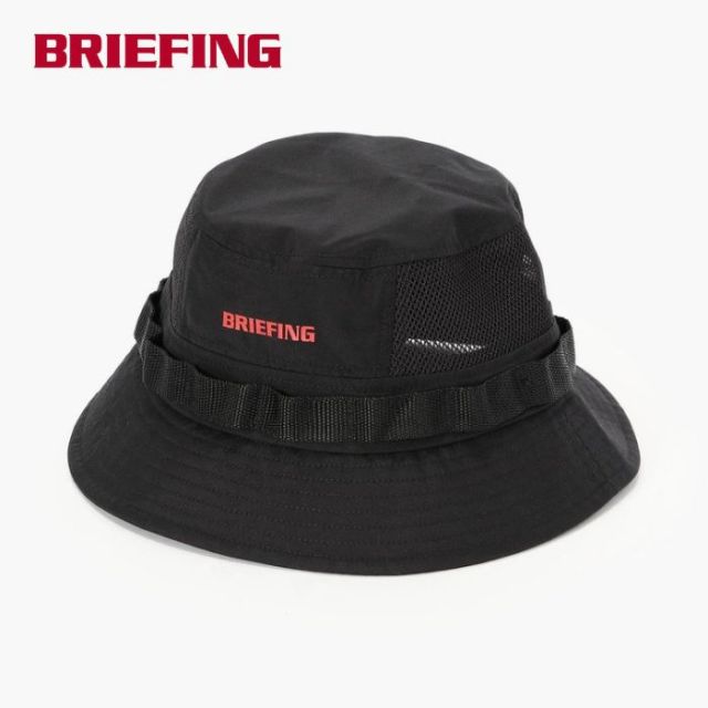 ブリーフィング BRIEFING ハット SIDE MESH BOONIE HAT サイドメッシュ BRA261A49 メンズ 帽子 ハット アウトドア 撥水 透湿 通気性 UV対策 夏用 (260804)