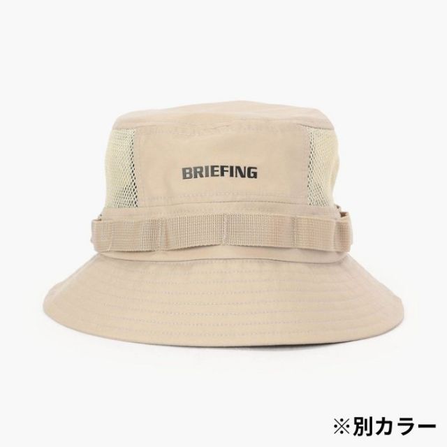 ブリーフィング BRIEFING ハット SIDE MESH BOONIE HAT サイドメッシュ BRA261A49 メンズ 帽子 ハット アウトドア 撥水 透湿 通気性 UV対策 夏用 (260804)