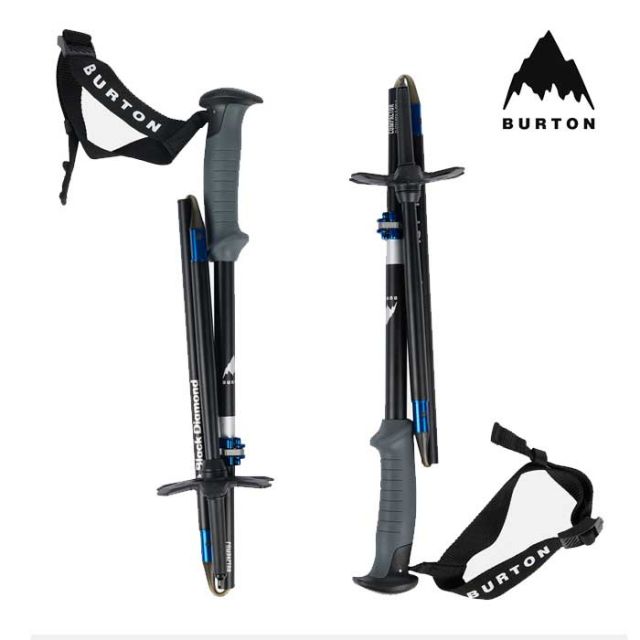 バートン ポール BURTON [Black Diamond COMPACTOR POLE] BLK/BLUE ブラックダイヤモンド コンパクターポール Black Diamond バックカントリー