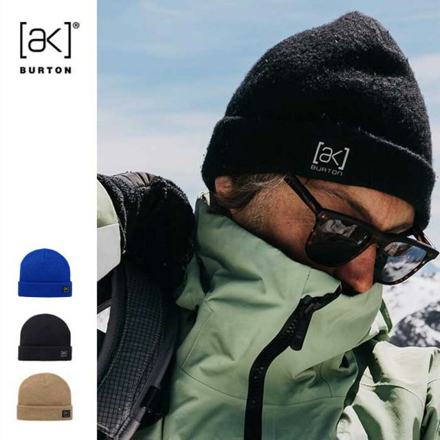バートン ak ビーニー ニット帽  ニットキャップ BURTON 25-26 AK 101521 STAGGER BEANIE スタッガー スノーボード スノボ スキー [メール便][231027]