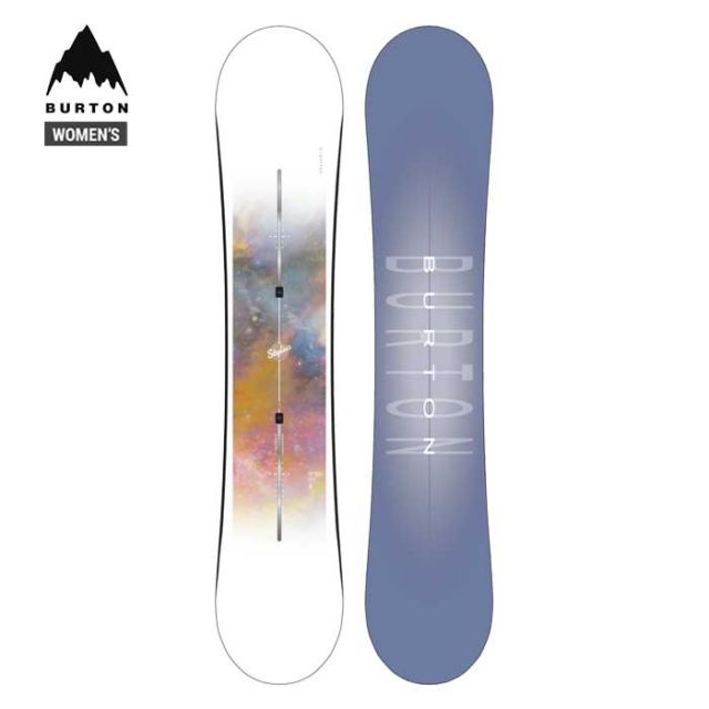 バートン スノーボード 板 レディース 24-25 Burton スタイラス フラットトップ W24JP-106971 Womens Stylus Flat Top Snowboard ウィメンズ 138 142 147 152 オールマウンテン ツインチップ 2023-2024 正規品 [231017]