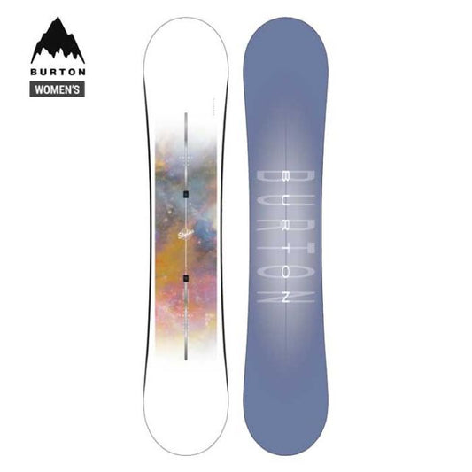 バートン スノーボード 板 レディース 24-25 Burton スタイラス フラットトップ W24JP-106971 Womens Stylus Flat Top Snowboard ウィメンズ 138 142 147 152 オールマウンテン ツインチップ 2023-2024 正規品 [231017]