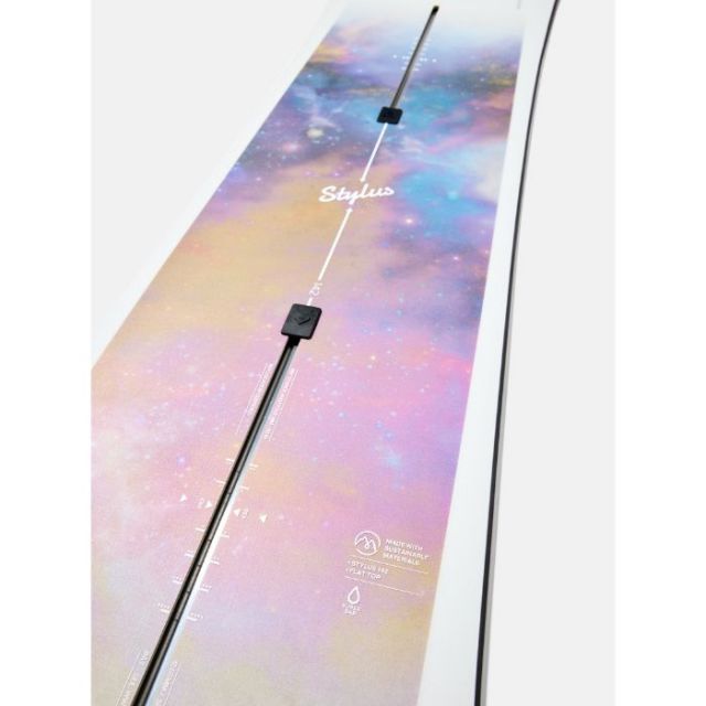バートン スノーボード 板 レディース 24-25 Burton スタイラス フラットトップ W24JP-106971 Womens Stylus Flat Top Snowboard ウィメンズ 138 142 147 152 オールマウンテン ツインチップ 2023-2024 正規品 [231017]