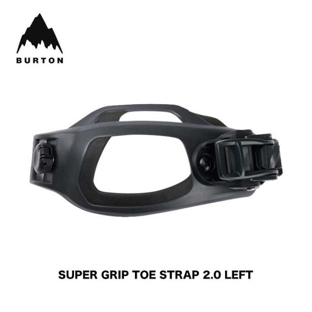 バートン BURTON 217991 SUPER GRIP TOE STRAP 2.0 LEFT トゥーストラップ 左足用 左用  Mサイズ ストラップ パーツ ダブルテイク (231228)