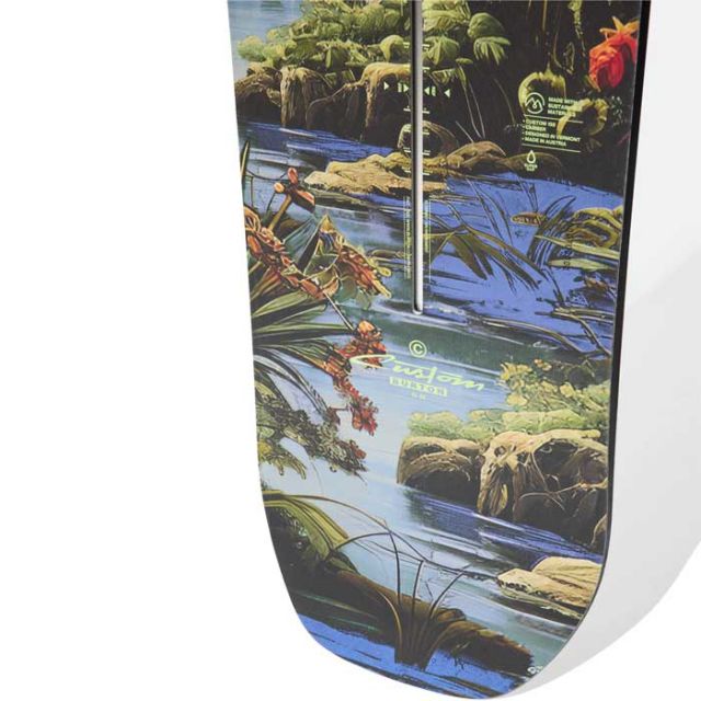 バートン スノーボード 板 カスタム メンズ 25-26 Men's 106881 Custom Board Jungle キャンバー スノーボード 板 スノボ (250909)