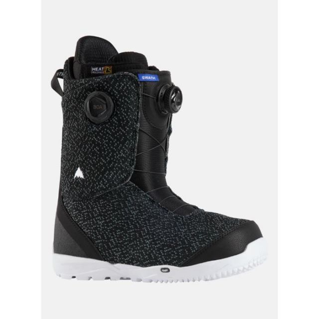 バートン スノーボードブーツ BURTON 203181 スワス Men's Swath BOA Boot ブラック US8.5 26.5cm ボア 軽量 ミッドフレックス フリースタイル (241030)