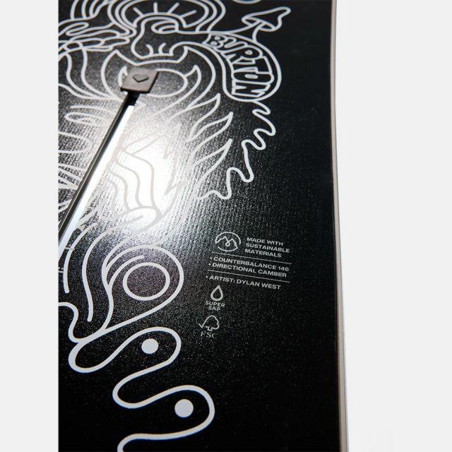 バートン スノーボード 板 BURTON 302881 COUNTRBLNCE HALLUCINATE バートン スノーボード カウンターバランス キャンバー メンズ レディース オールマウンテン フリースタイル対応 パウダー フリースタイル カービング高性能 軽量 スーパーフライコア 上級者向け (250904)