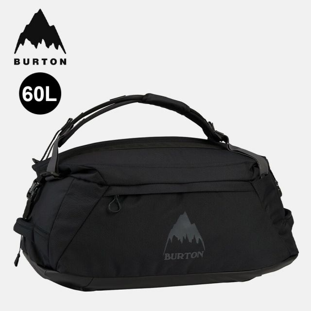 バートン BURTON 205711 MULTIPATH 60L DFFL エクスパンダブル ダッフルバッグ W26JP-205711 バックパック ストラップ付き トラベル バッグ 防水 撥水 耐久 旅行 週末 アウトドア bluesign認証 収納拡張 メンズ レディース (250930)
