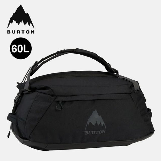 バートン BURTON 205711 MULTIPATH 60L DFFL エクスパンダブル ダッフルバッグ W26JP-205711 バックパック ストラップ付き トラベル バッグ 防水 撥水 耐久 旅行 週末 アウトドア bluesign認証 収納拡張 メンズ レディース (250930)