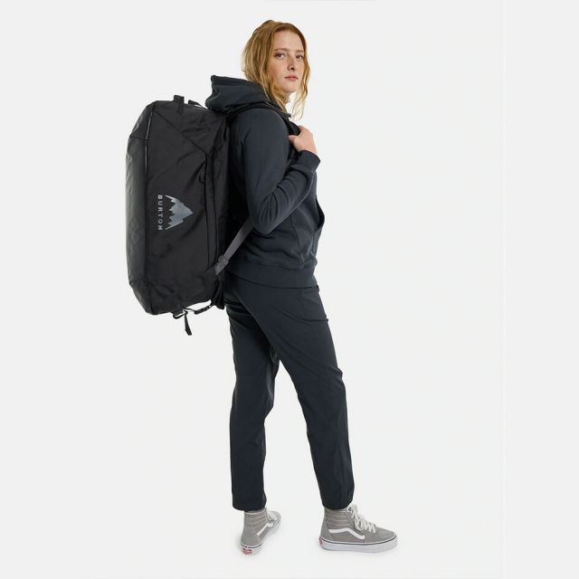 バートン BURTON 205711 MULTIPATH 60L DFFL エクスパンダブル ダッフルバッグ W26JP-205711 バックパック ストラップ付き トラベル バッグ 防水 撥水 耐久 旅行 週末 アウトドア bluesign認証 収納拡張 メンズ レディース (250930)