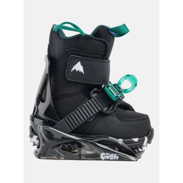 バートン トドラー スノーボードバインディング BURTON MINI GROM BLACK ミニグロム ディスク キッズ ビンディング binding