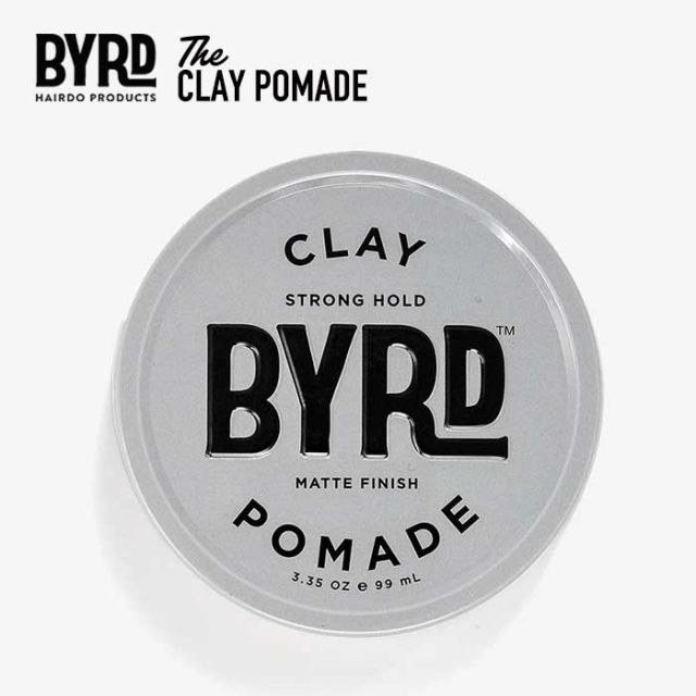 バード クレイポマード BYRD 95g 整髪料 ポマード CLAY POMAD 送料無料 メール便 [200905]