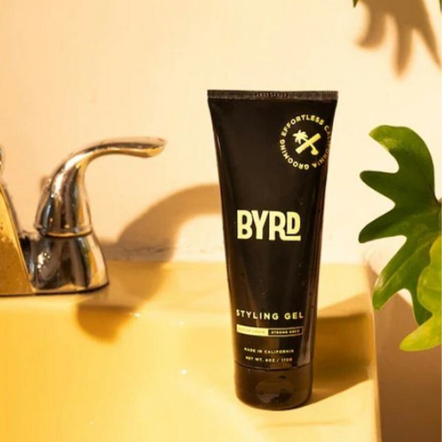 バード スタイリングジェル 170g BYRD Styling Gel ヘアジェル 整髪料 ハードホールド ヘアスタイリング メンズ バーバー アメリカ ユニセックス スタイリングジェル