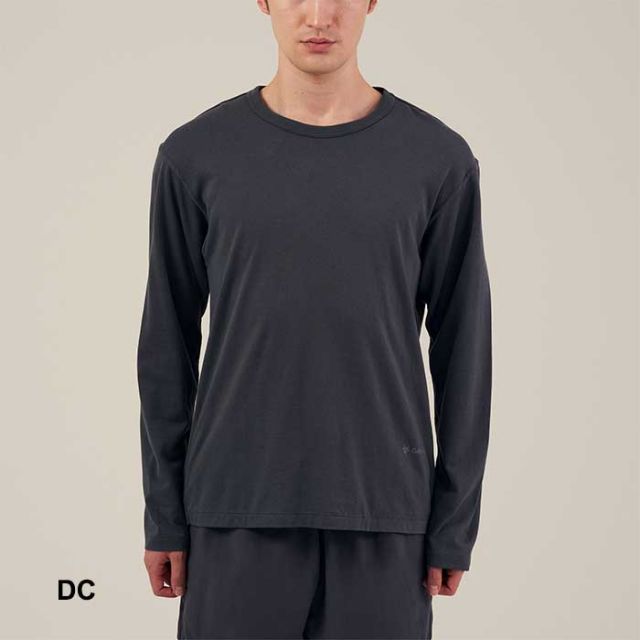 C3fit リポーズ ペーパー ロングスリーブ Tシャツ [ GC41120 ] Re-Pose Paper L/S T-shirt 光電子 リカバリーウエア メンズ [210715]