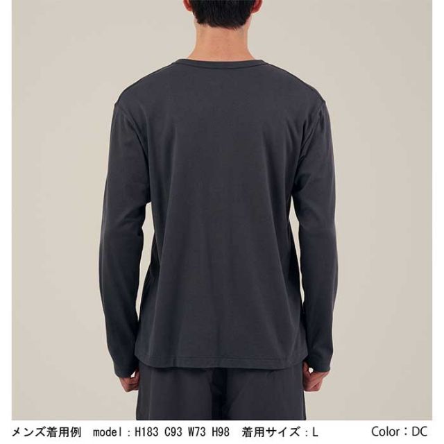 C3fit リポーズ ペーパー ロングスリーブ Tシャツ [ GC41120 ] Re-Pose Paper L/S T-shirt 光電子 リカバリーウエア メンズ [210715]