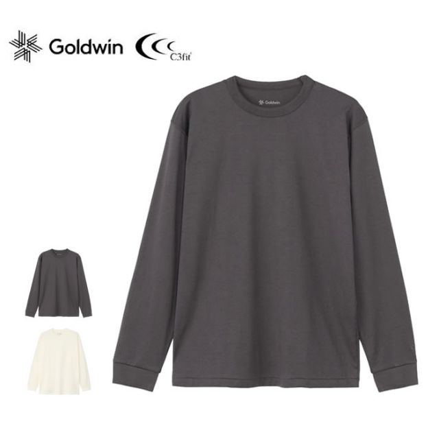 C3fit シースリーフィット 長袖Tシャツ GC43343 R/O H/G P/J L/S T リオプティマム ハイゲージ P／J ロングスリーブ ロンT [231027]