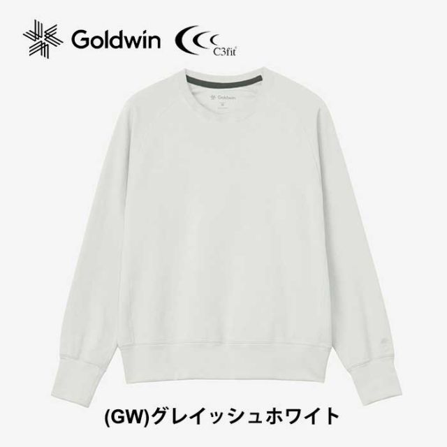C3fit シースリーフィット レディース トレーナー GCW43341 RE-OPTIMUM SW-SH リオプティマム スウェットシャツ (240125)